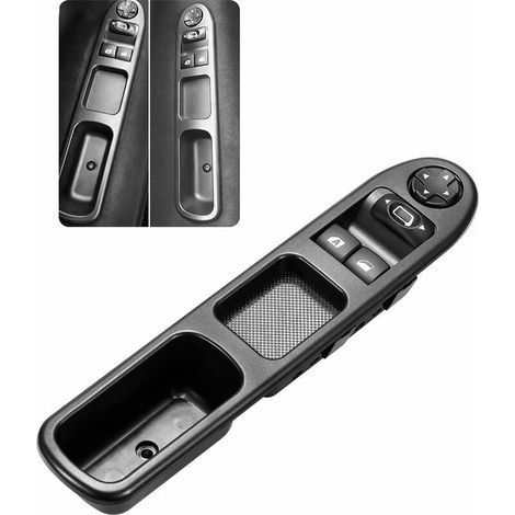 Levé Vitre 207 Avant Gauche Drive CÔTÉ Vitre Électrique Interrupteur Principal 6554.QC, Interrupteur de Lève-Vitre pour 207 (1/4)