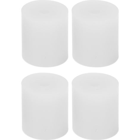 Set mit 4 beheizten Bettstützen (16 mm Höhe) für den Ender 5 Plus Drucker (weiß) zur Vibrationsreduzierung. Praktisches Zubehör für den Ender 5 Plus Drucker. (1/5)