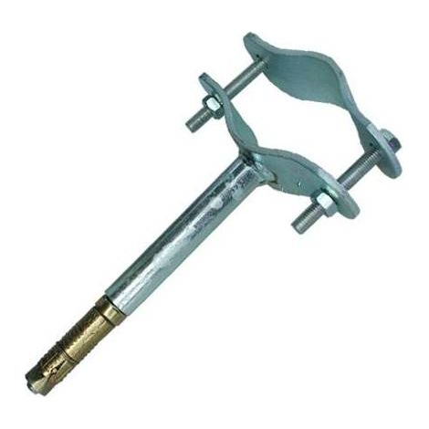 Staffa Con Tassello Per Tubo Antenna 100 Mm Dal Muro