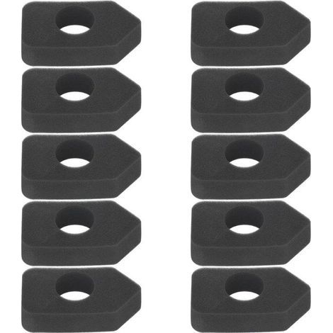 BelleRise - 10 Stück Schaumstoff-Luftfilter - 698369 - Für Craftsman Rasenmäher - Kompatibel mit Motoren von 3,5-4,5 PS (1/5)