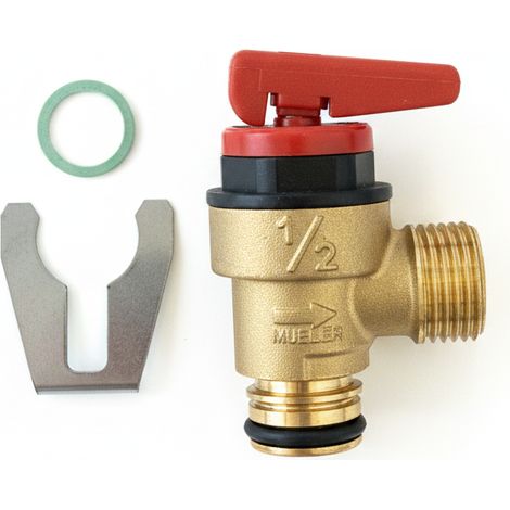 Válvula Seguridad 3 Bar Saunier Duval Themaclassic, Isofast, Semiatek  Recambio C.O. 39818270, S1006700, 0020047005
