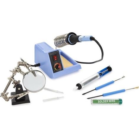 Kit stazione di saldatura con temperatura regolabile - 48 W - 150-480 °C