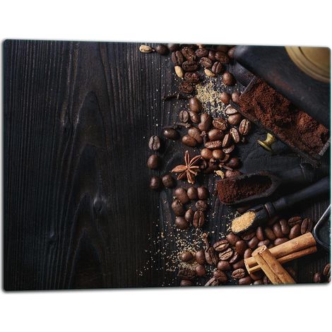 Glasschneidebrett 52x40 Kaffee (1/5)