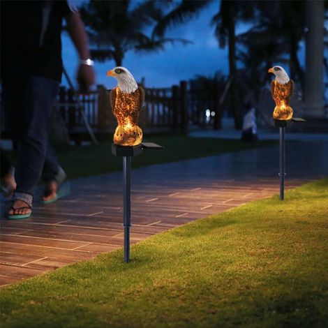 Solarbetriebene LED-Leuchten zur Dekoration von Rasenflächen, Höfen und Terrassenwegen (1/5)