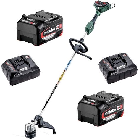Metabo Loop Handle Line Trimmer 36V 0Brush Cutter SD 36-18 LTX + X2 4AH Battery (1/5)