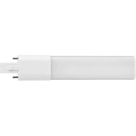 Ampoule LED compacte 6 W à 2 broches, encastrable horizontale, culot G23, blanc froid (1/5)