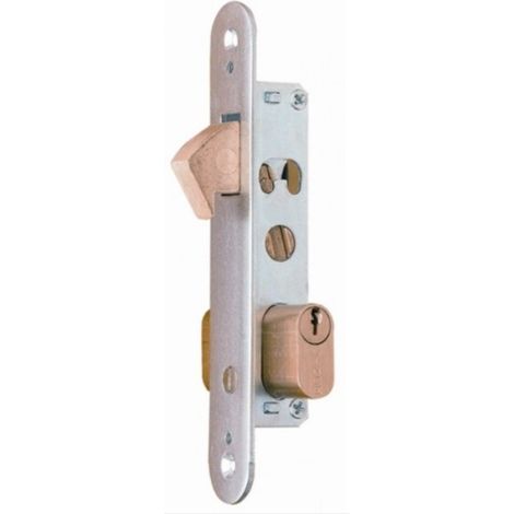LINCE CERRADURA 5555 14 METALICA EMBUTIR OVAL GANCHO