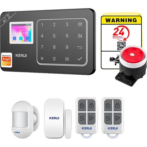 Sistema de alarma, control inalámbrico, compatibilidad con aplicación inteligente, alarma 4G 1 (1/2)