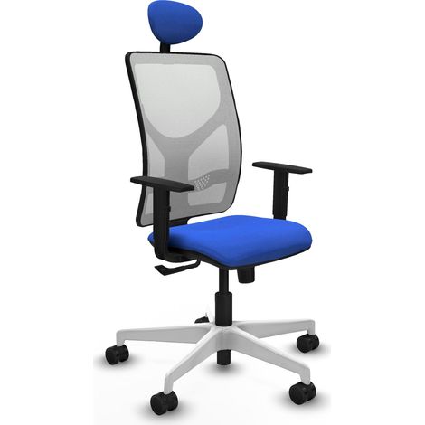 Sedia ufficio piqueras y crespo Motilla bianco rete ergonomica (1/2)