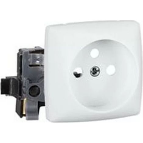 Legrand 086127 - 2P+E eclipse socket, modular surface-mounted switchgear - auto terminals - Otéo