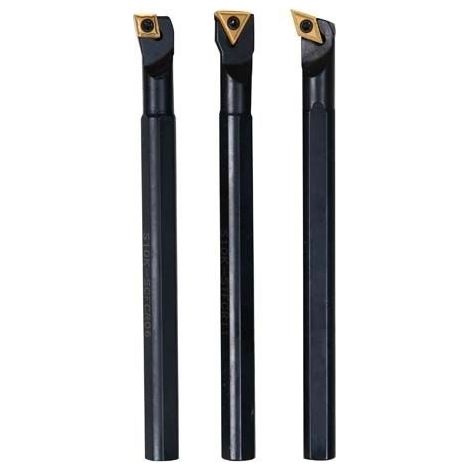 Juego de cuchillas para roscas internas HM 10 mm, 3 unidades OPTIMUM (1/3)