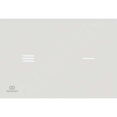 Ideal Standard Symfo - Plaque de déclenchement électronique NT1, blanc R0129SA (1/3)