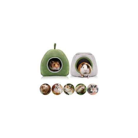 Lot de 2 paniers lavables pour cochon d'Inde - Petit accessoire pour cage (1/5)