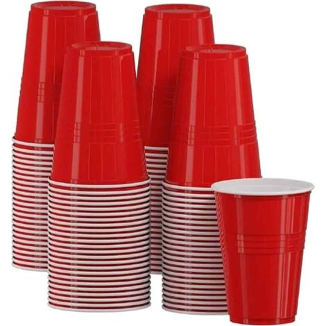 Gobelet Jetable - 16 Oz - En Polypropylène PP - Pour Fêtes et Événements - Lot de 50 (1/5)