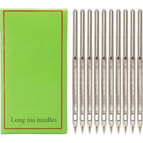 10 Aiguilles Machine à Coudre DIY Broderie Industrielle pour Flyingman GK26 1A Série et Newlong NP 7A 92x250 (1/5)