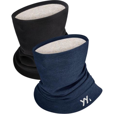 Tour de cou thermique polaire doux pour homme et femme, hiver, ski, vélo (1/5)