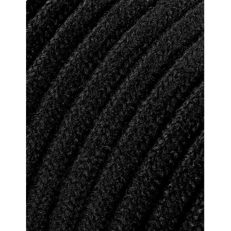 Câble Cordon Tubulaire 2x0,75mm C41 Noir 25m (1/2)