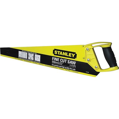 Scie manuelle Stanley 550 mm pour le bois