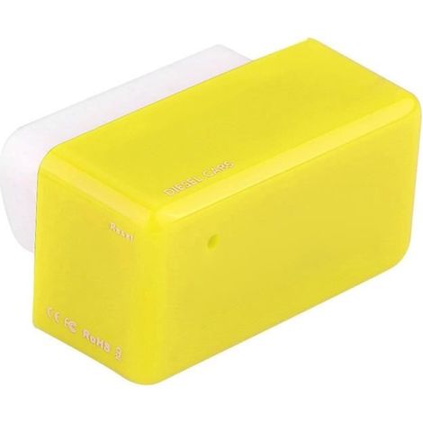 Boîtier de réglage OBD2 - NitroOBD2 - Jaune - Performance moteur - Économie de carburant (1/4)
