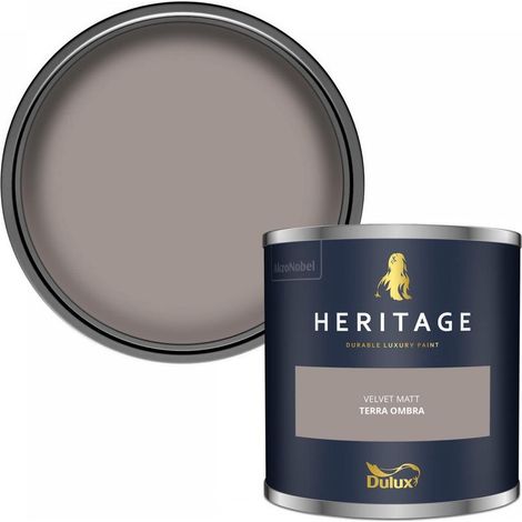 Dulux Velvet Matt Emulsion Tester Pot 125ml - Terra Ombra (1/3)