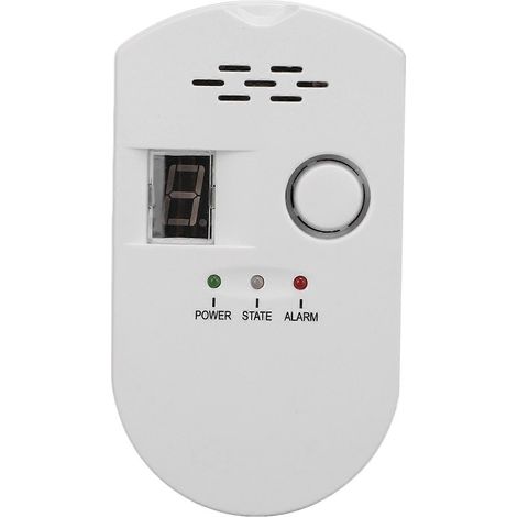 ZNAZCO1013 Hochempfindlicher digitaler Gasdetektor mit Alarmfunktion für brennbare Gasleitungen, AC100-240V