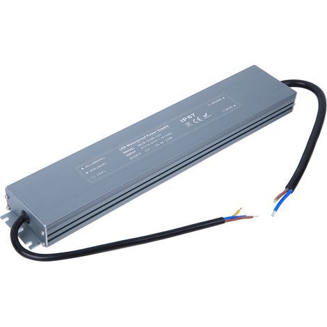 Ultradünnes, wasserdichtes 250-W-12-V-Netzteil, 170–240 V (50/60 Hz) AC/DC-Wandler für elektrische Geräte (1/5)