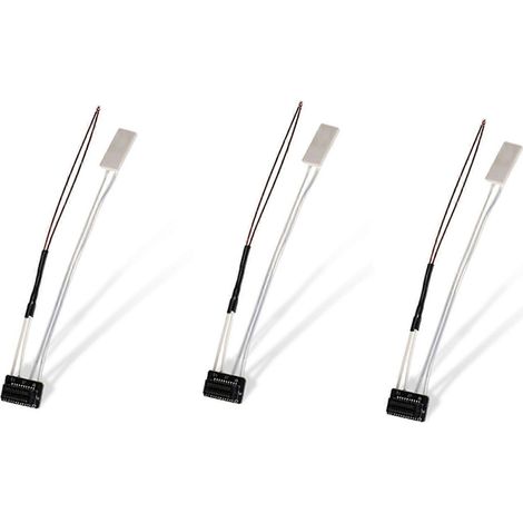 3X para Bambu Lab P1P P1S Termistor Calentador Cerámico 24V 48W Tubo Calefactor para Termistor Hotend de Impresión 3D()