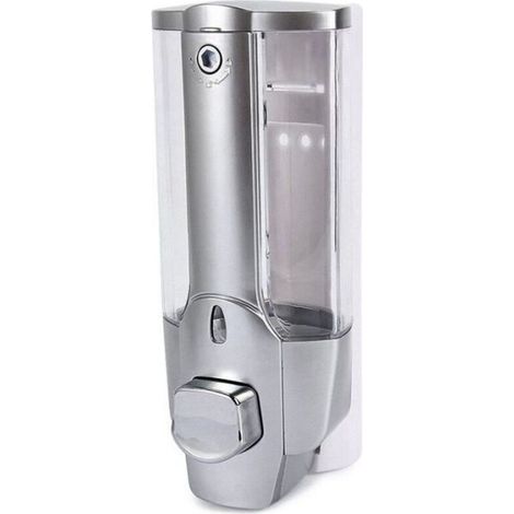 Distributeur de shampooing de savon de bain de douche de bâti de mur de 350ml avec une serrure pour la salle de bains (1/2)
