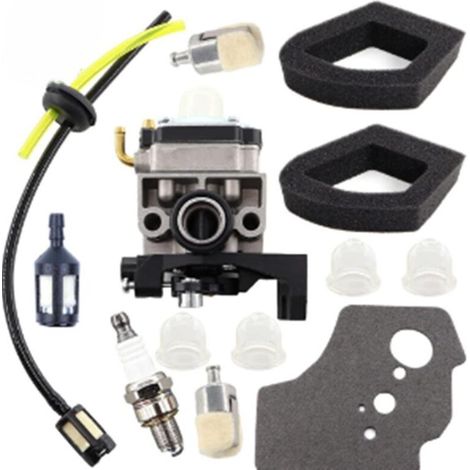 Carburateur avec joint d'étanchéité pour Honda GX25 GX25N GX25NT FG110 16100-Z0H-825 Carburateur Filtre à air Filtre à huile (1/4)