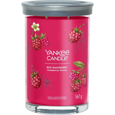 Bougie Yankee Candle framboise rouge, gobelet de 567 g (1/4)
