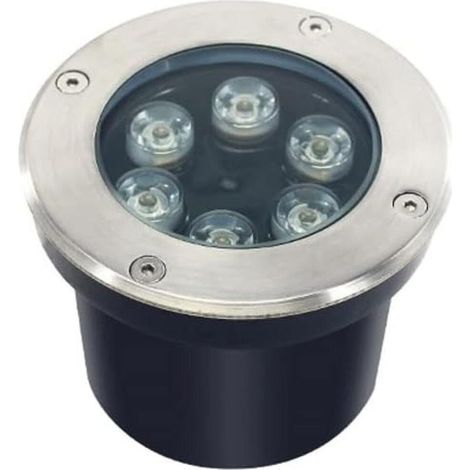 6W ( Color : 6W, Size : Yellow )Spots de paysage à encastrer dans le sol for l'extérieur Éclairage LED de paysage étanche for pelouse, allée, cour, allée, marche et allée (1/5)