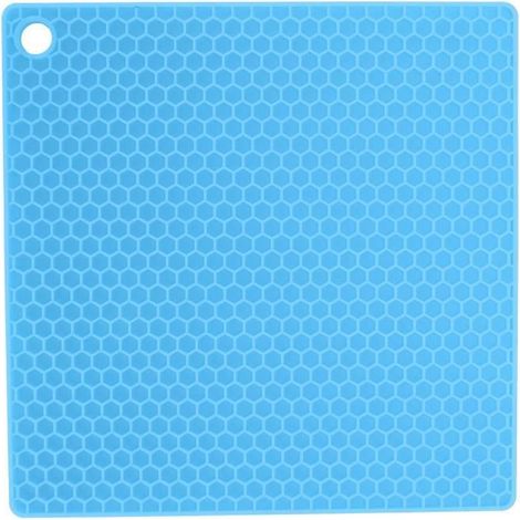 EJ.life Tapis de Cuisson Silicone Anti-Chaleur pour Four à Micro-ondes (Bleu) (1/4)