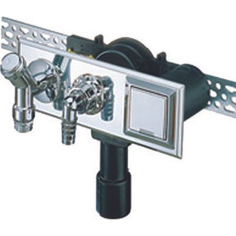 DALLMER Wandeinbau-Waschgeräte-Siphon 406 E, DN 40/DN 50, 130617