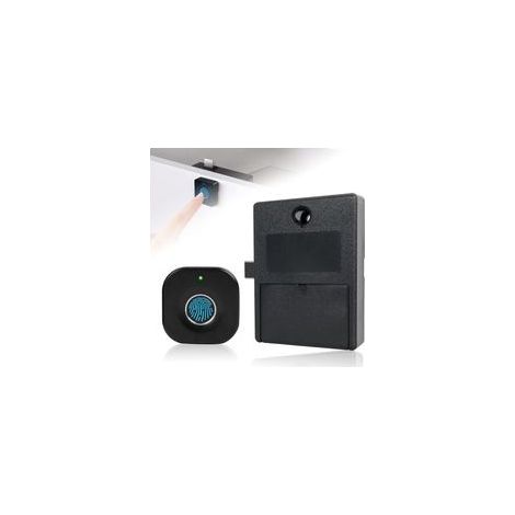 Serrure à Empreintes Digitales pour Meubles Serrure Intelligente USB Rechargeable, Sans Clé, Pour Armoire et Meubles à Sécuriser (1/5)