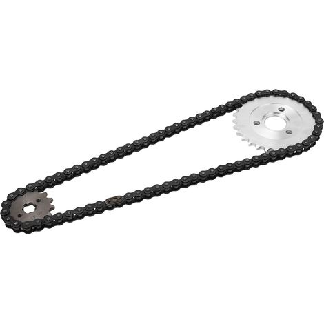 Kit de pignon arrière 420 78 maillons 3 trous 29T 120 mm et chaîne 14T pour motos Monkey Z50A, Z50, Z50R et Z50J. (1/5)