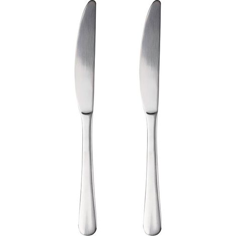 Set 2 Unidades Cuchillo de Acero Inoxidable Reciclado Brillo Natur SG7769 San Ignacio (1/2)