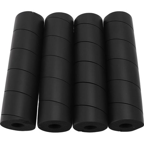 Lot de 4 embouts protection pieds lit en caoutchouc EPDM réutilisables amortisseurs chocs meubles maison (1/5)