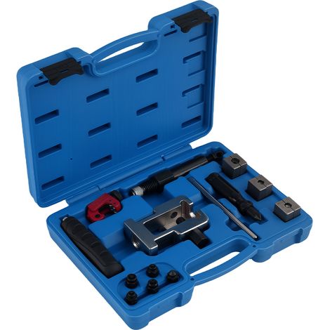 Auto Bördelgerät für Bremsleitung 4,75mm 5mm 6mm DIN SAE Doppelbördel Set (1/5)