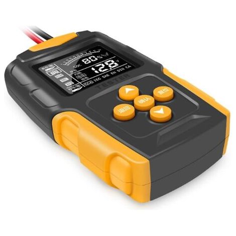 Testeur et analyseur de batterie automobile 12V 24V VRLA Gel AGM, diagnostic et test rapide du vilebrequin (1/5)