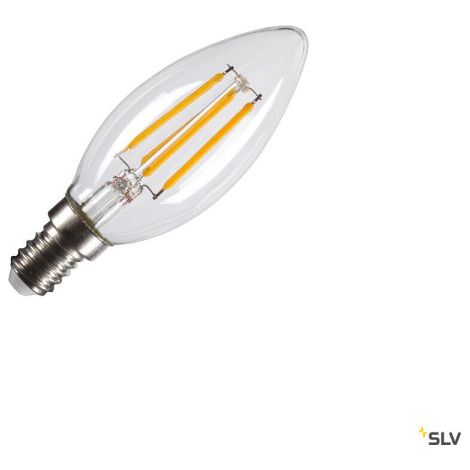 Ampoule LED transparent C35 E14 42W 2700K variable - SLV 1005284