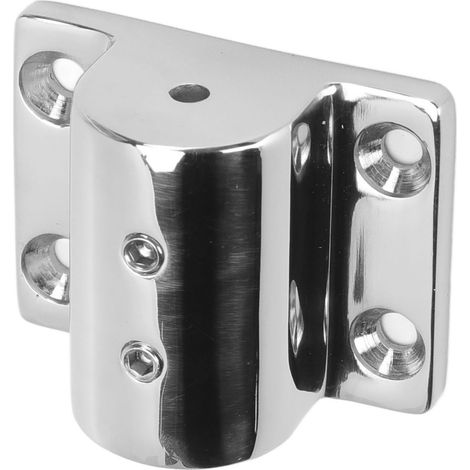 Montant de Main Courante Marine en Acier Inox 316, Support Rectangulaire pour Bateau, Trou 7/8 Pouce