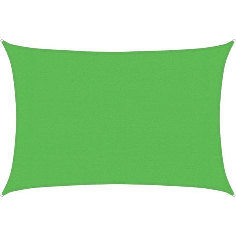 Maison Exclusive - Sonnensegel 160 g/m² Hellgrün 3x5 m HDPE