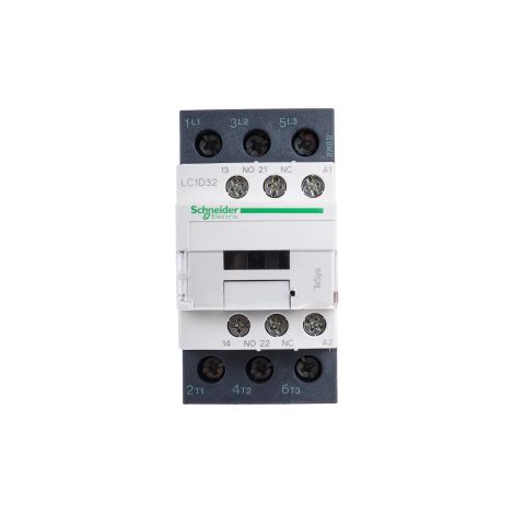 Contattore Schneider Electric TeSys LC1D - 3 poli - AC3 440V 32 A - 400V AC