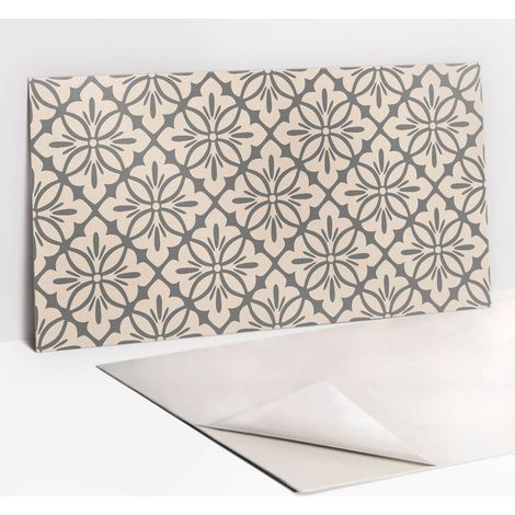 Panneaux muraux autocollants en vinyle imperméable - Formes décoratives 100 x 50 cm (1/5)