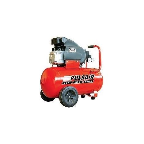 Prodif – Compresseur d’air 50L 2CV – Pression max 8 bar – Débit 210 L/min – Moteur 2850 tr/min – Pour outils pneumatiques