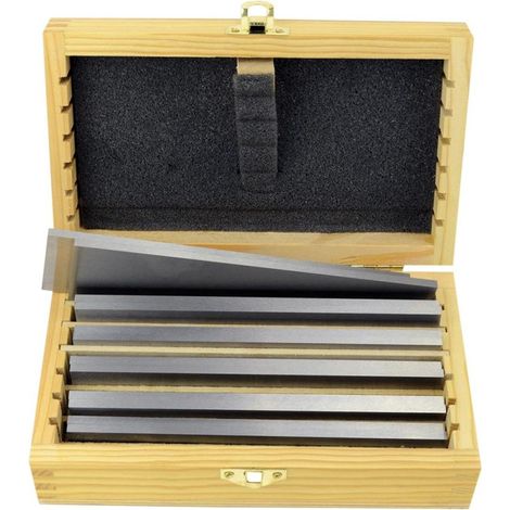 Jeu de cales de fraisage au pas de 5 mm - 200 x 8 mm