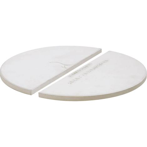 Déflecteur de chaleur demi-rond (x2) pour Kamado Classic Joe