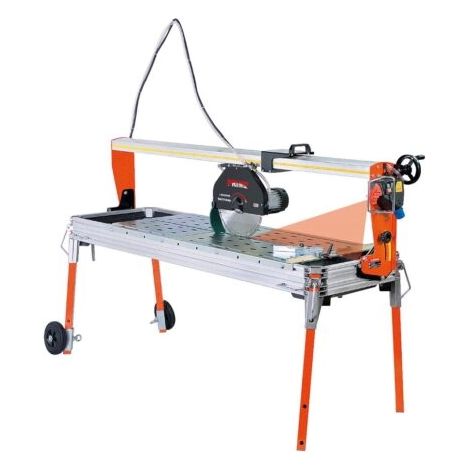 Diam Industries – Scie sur table 2200 W – Ø 350 mm pour grès cérame 10 et 20 mm – Protection électrique – Profondeur de coupe 110 mm – PRIME100S