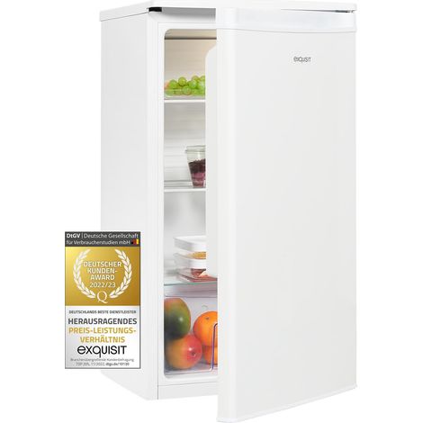 Kühlschrank exquis KS85-V-091E weiß 75 Liter