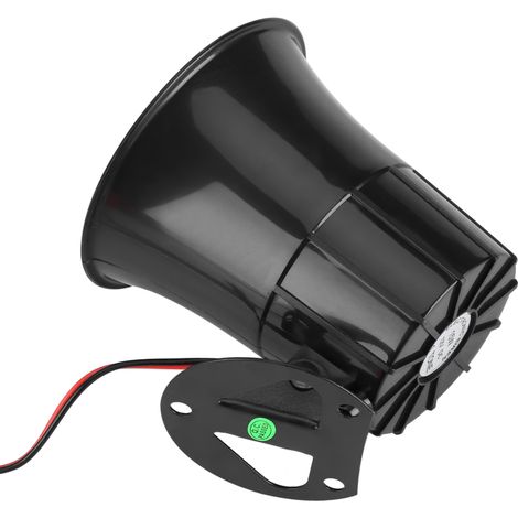 Corne d'alarme filaire 15W DC12V pour système de sécurité domestique avec support (1/5)